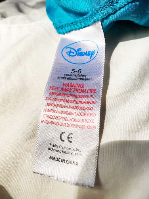 Vestido fantasia Disney Frozen Fever – Anna, 5-6 anos