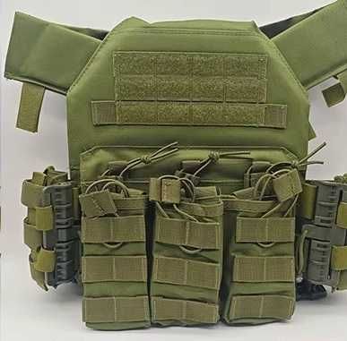 Kamizelka taktyczna JPC z płytami piankowymi PCV. Airsoft