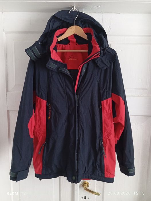 Sportowa trekkingowa  kurtka z funkcją typu outdoor marki Adventure z membraną Clima-Tex r. M, L