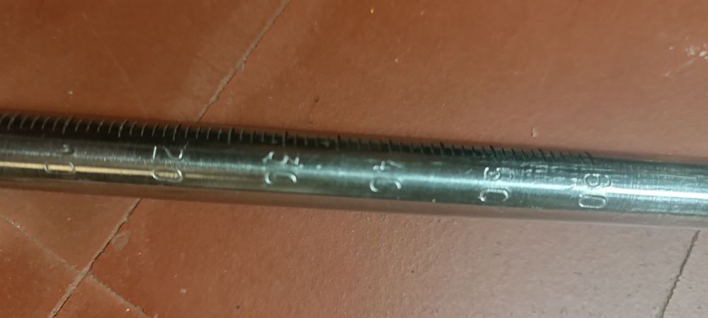 Penetrometro de argamassa e betão