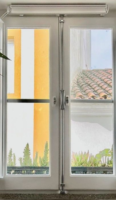 Kit 2 estores de rolo 60/57x190 cm Branco