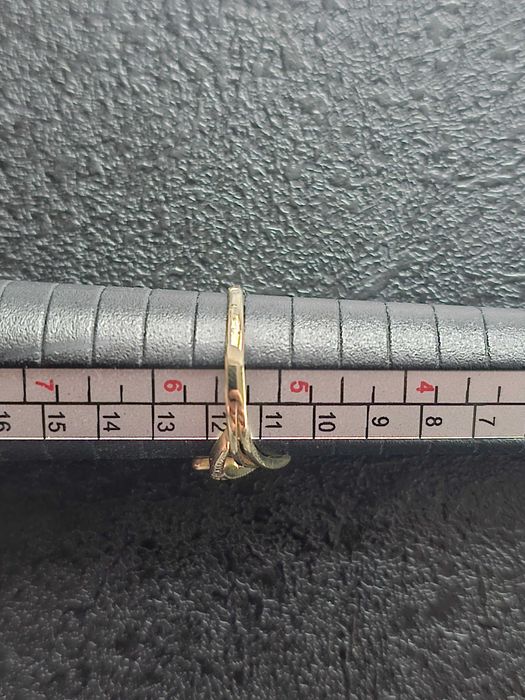 Złoty pierścionek próba 585