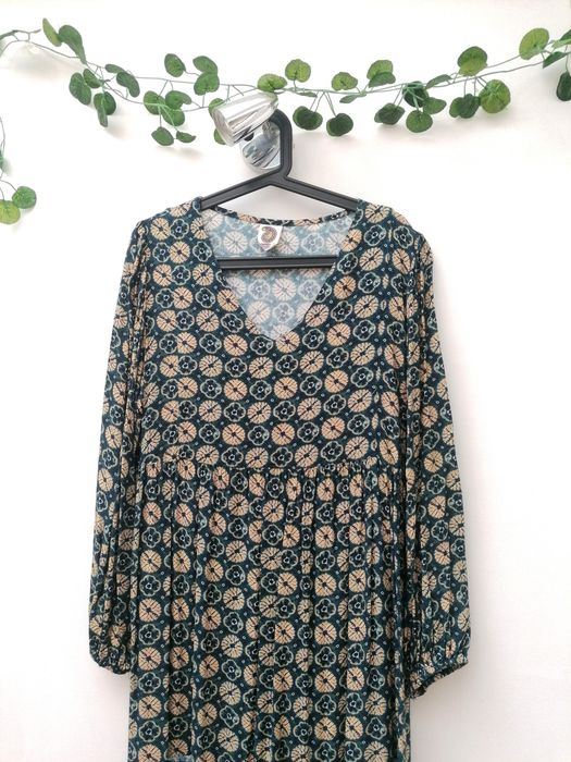 Vestido Maxi Multicor