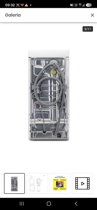 2-letnia sprawna Pralka Electrolux