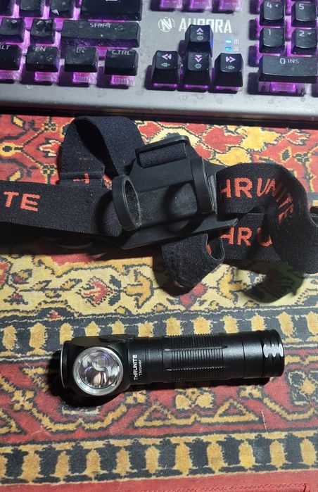 Latarka czołowa/ręczna mega mocna 1755Lumenow