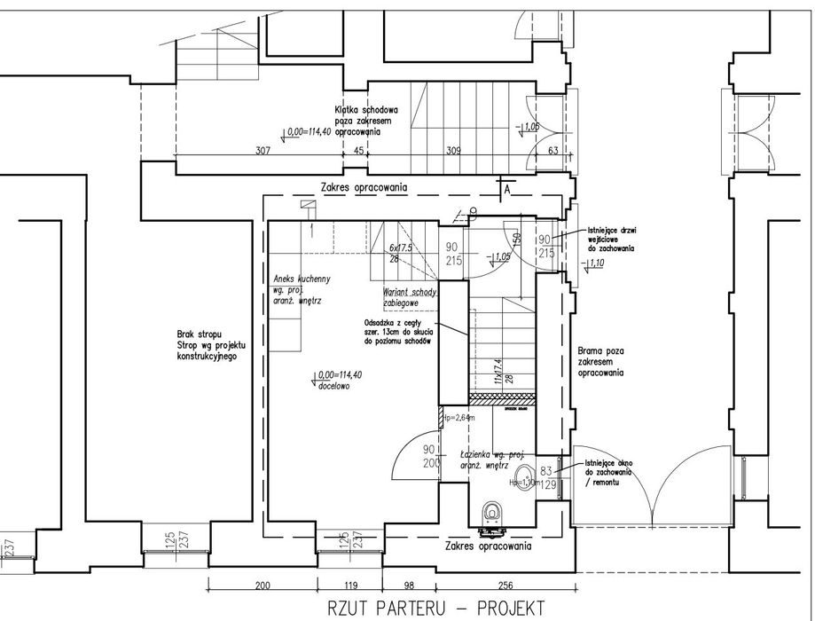 Parter (22m2)+suterena(111m2) - dwupoziom osobne wejście NOWOGRODZKA