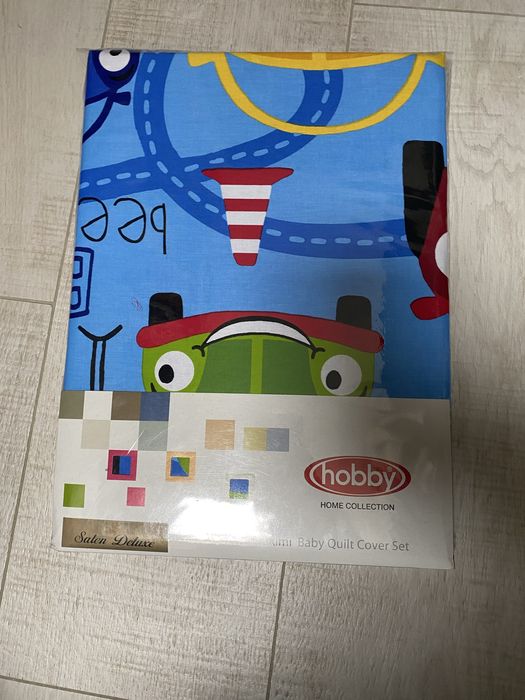 Дитячий комплект постільної білизни Hobby Sateen Cars