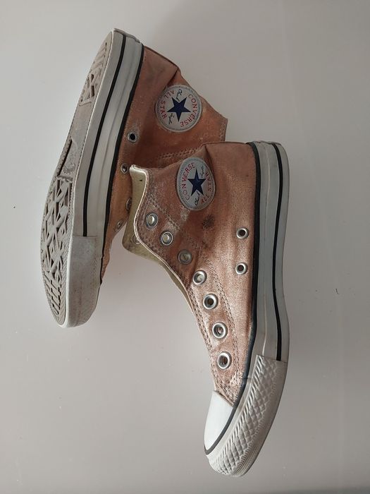 Trampki brokatowe converse
