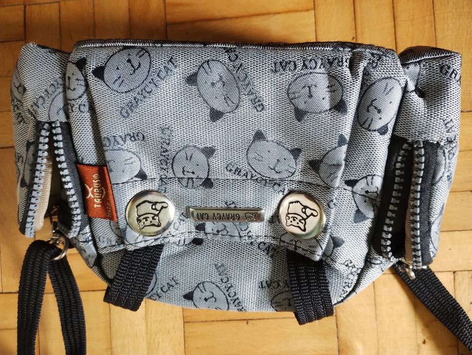 Mała torebka, kosmetyczka Koty, Grach cat, kotki