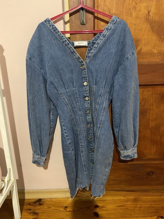 Sukienka jeansowa reserved