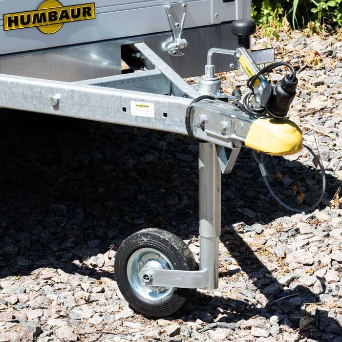 Німецький причіп, алюмінієвий борт 2,1х1,3м Humbaur HA752113 з ПДВ