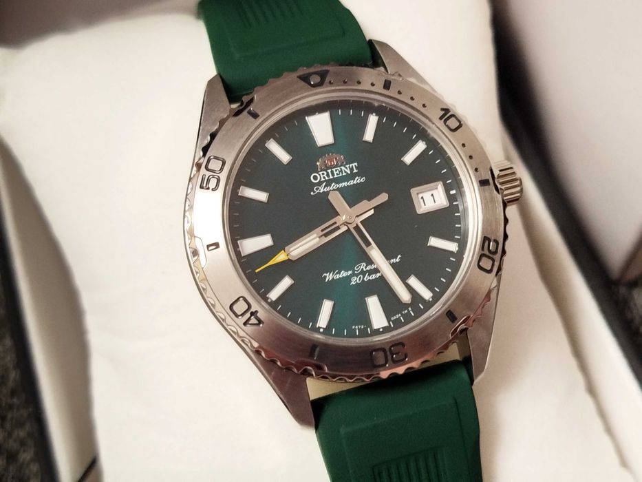 40 мм Orient Mako 3 RA-AC0Q11E30B скло сапфір механіка годинник