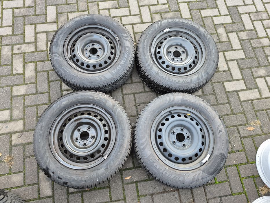 Koła z Czujnik Oryg NISSAN Qashqai Juke 5x114.3 215/65 R16 FULDA 8.5mm
