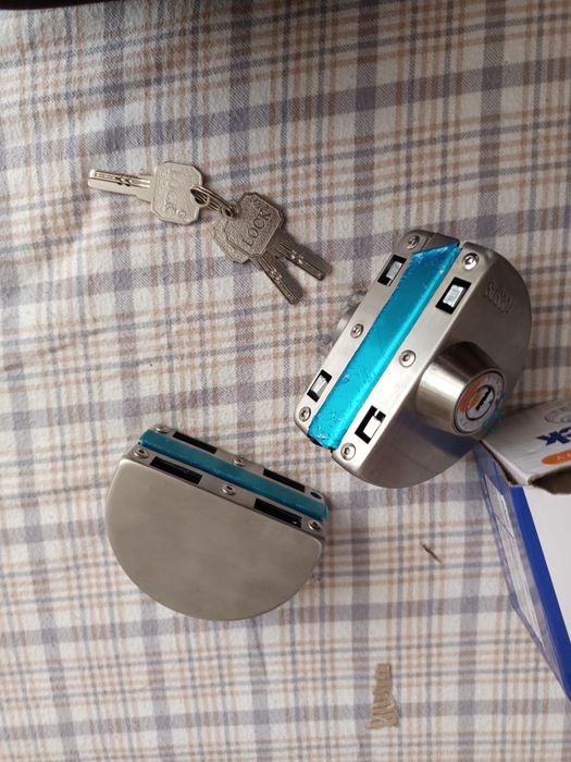 fechadura para porta de vidro