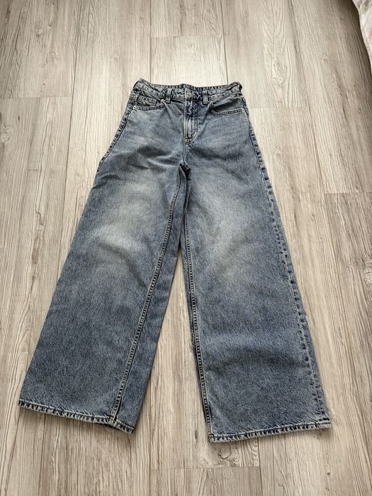 Широкие джинсы на девочку -подростка