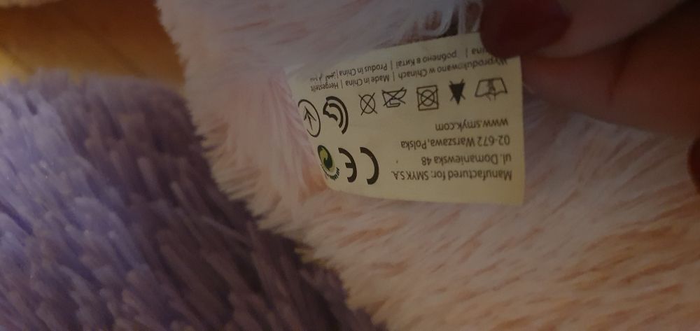 Mega duzy jednorozec XXL 120cm prezent,pluszak smilki maskotka