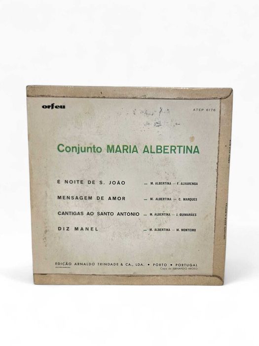 Single 7” – Conjunto Maria Albertina – Orfeu – Near Mint