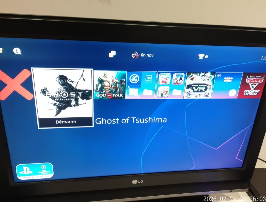 Playstation 4 com 15  jogos pronto a jogar FC26 GTA GOD OF WAR ..