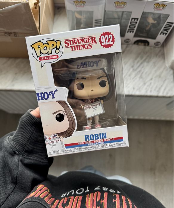 Funko Pop Stranger Things Mike Will Chrissy Robin Eddie Дивні Справи