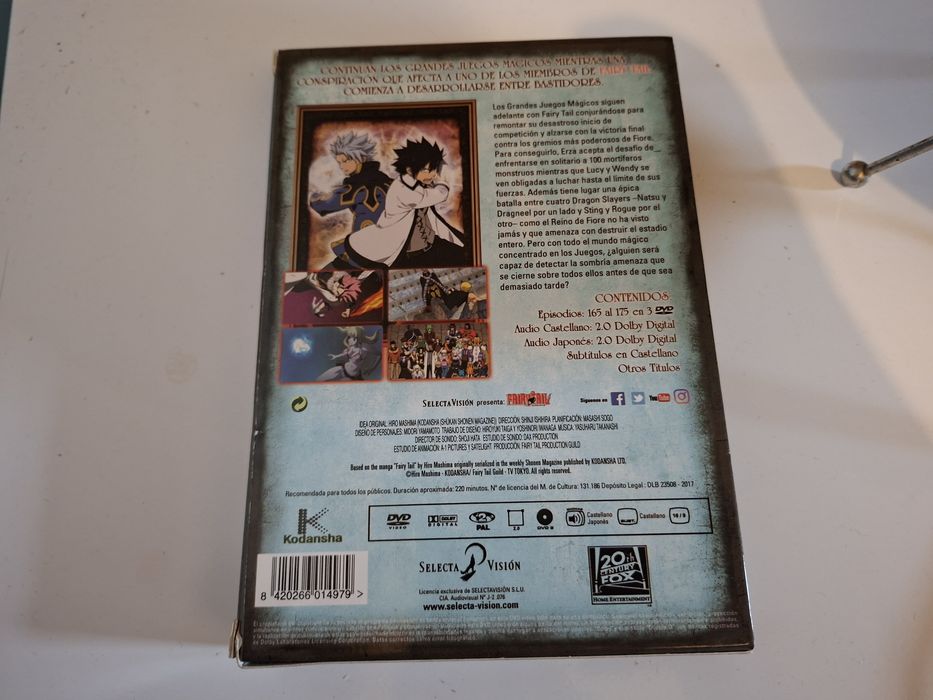 Dvd fairy tail anime