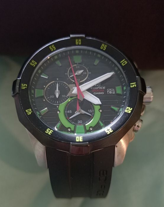 Chronograf Casio Edifice, piękny, okazja.