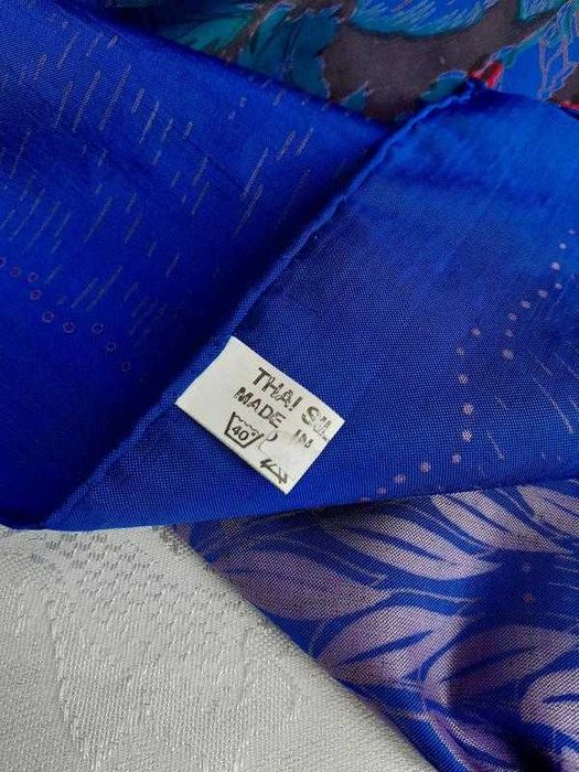 Райский сад! винтаж роуль роспись батиком головной убор цветы бафф