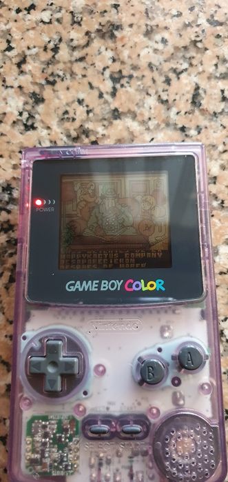 Game Boy Color com 2jogos e bolsa