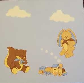 2 Quadros para quarto criança