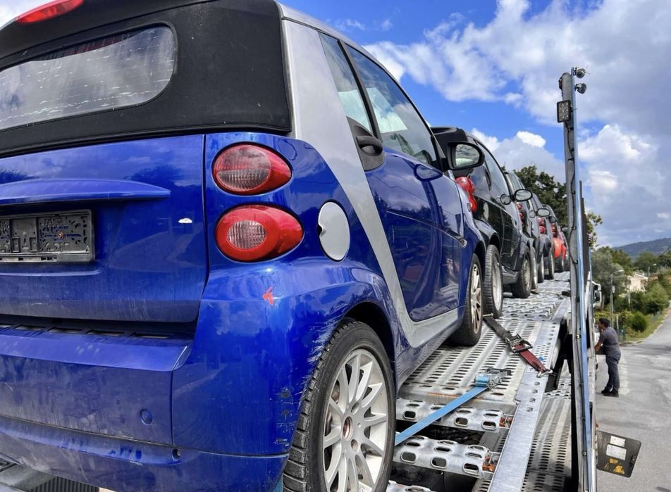 Smart fortwo 451 cabrio para pecas guarda lamas capota