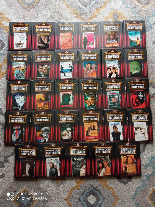 Złota Kolekcja Hollywood 29 DVD w Folii Tanio