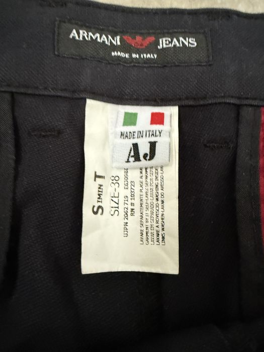 spodnie armani jeans XL