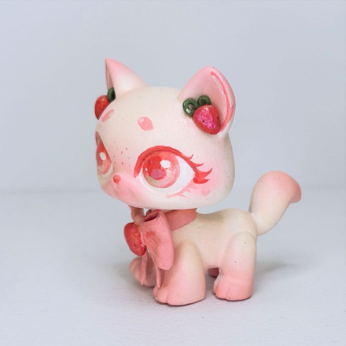 Lps Custom kotek truskawkowy