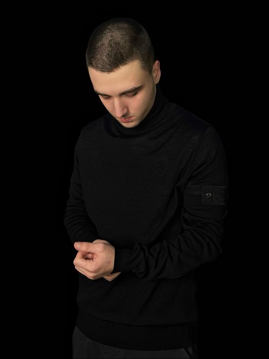 stone island ghost piece turtle neck golf оригинал