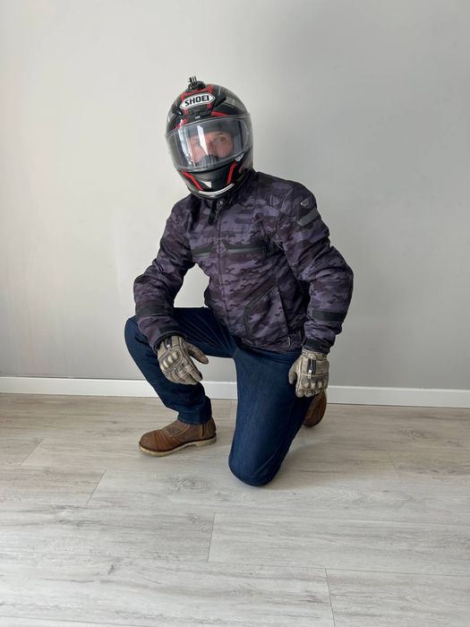 Мотокуртка мілітарі