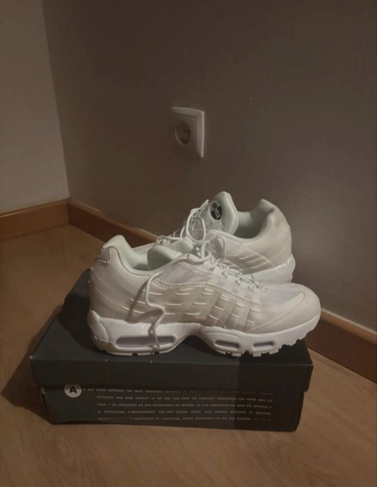 Nike air max 95 all white