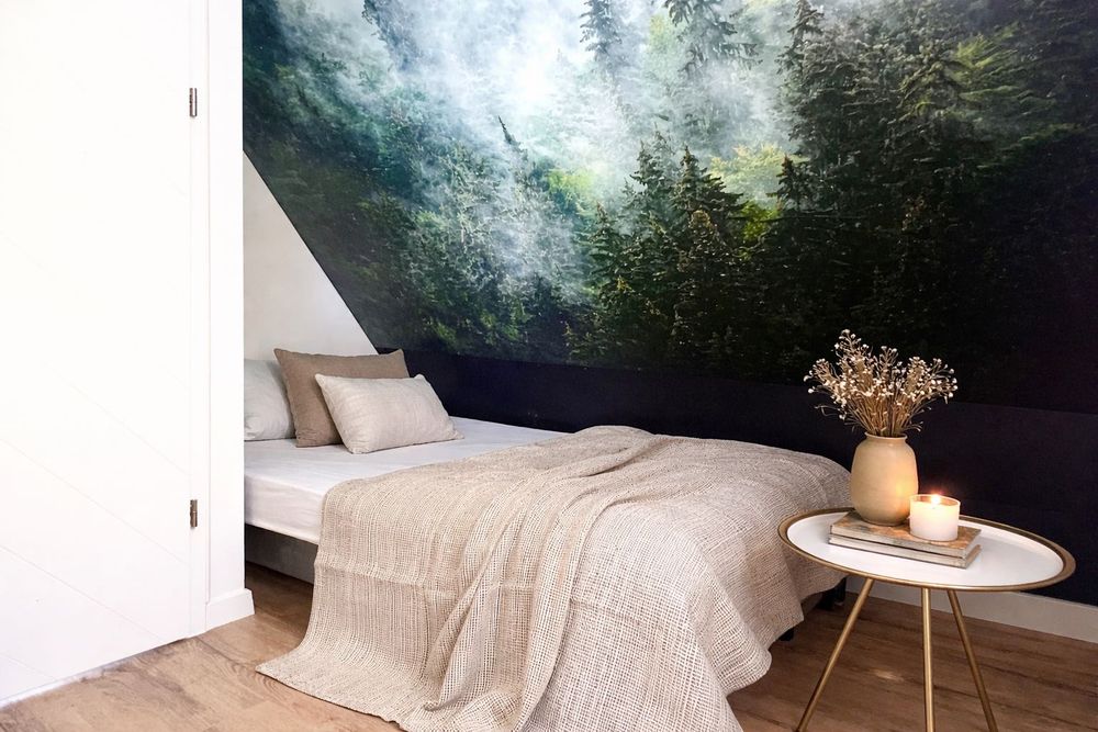 Domek w lesie jacuzzi, sauna miejscem na ognisko kawalerski na doby