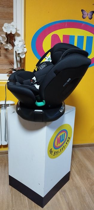 Nowy fotelik samochodowy ISOFIX obrotowy I-Size do 150 cm