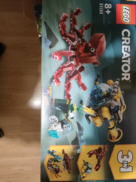 LEGO 31130 Creator 3w1 - Wyprawa po zatopiony skarb