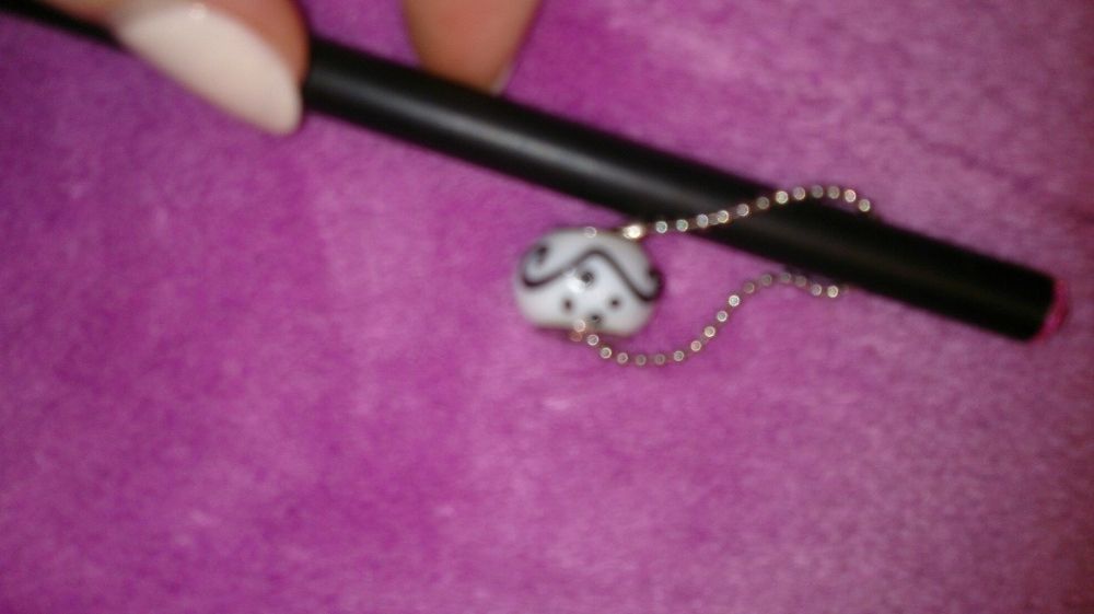 Ołówek, zawieszka Pandora srebro próba 925, biżuteria