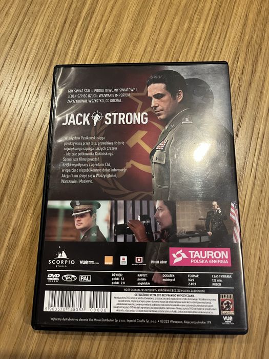 DVD film Jack Strong