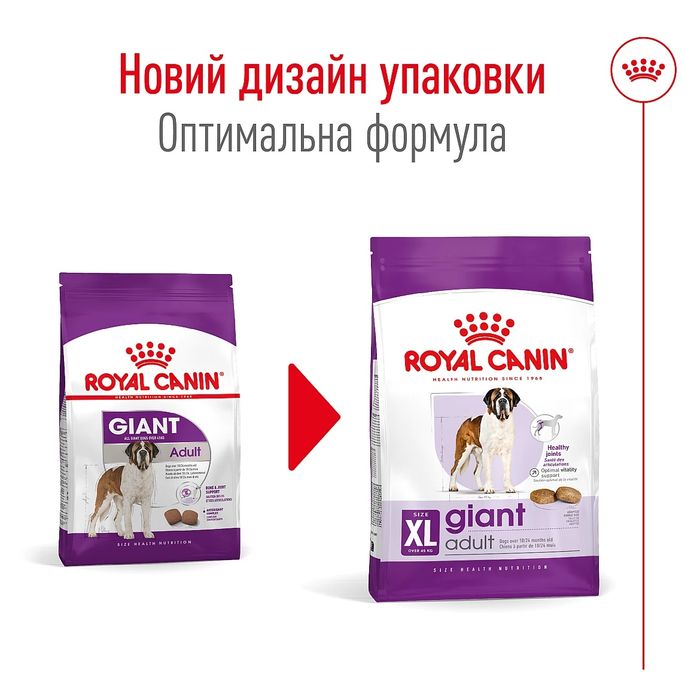 Royal Canin Giant adult Роял Канін для гігантів 15 кг.