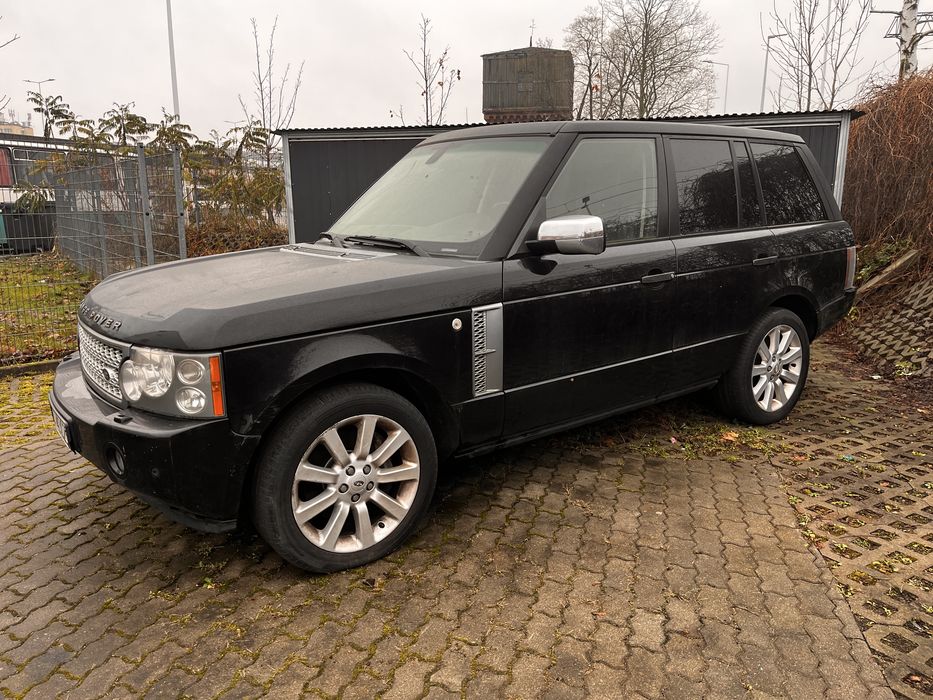 Range Rover uszkodzony silnik