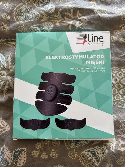 Elektrostymulator mięśni uniwersalne nakładki i na brzuch trening i regeneracja