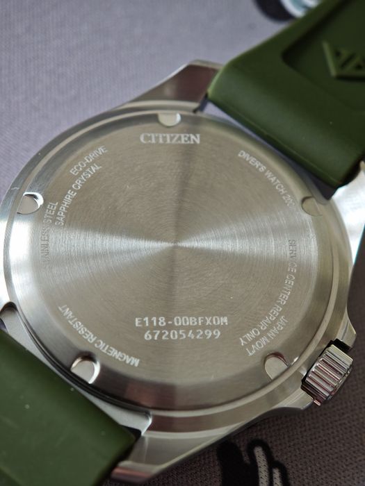 Citizen Promaster Marine Diver Eco-Drive BN0265-00A (Biała tarcza / White dial)