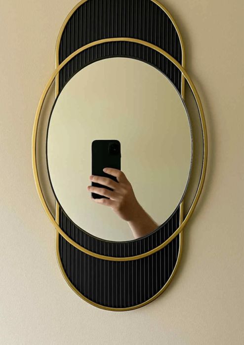 lustro ripple 80 cm/55 cm