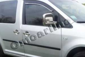 Хром накладки на ручки Т5/ Кадди (Caddy/ T5) 3шт нерж