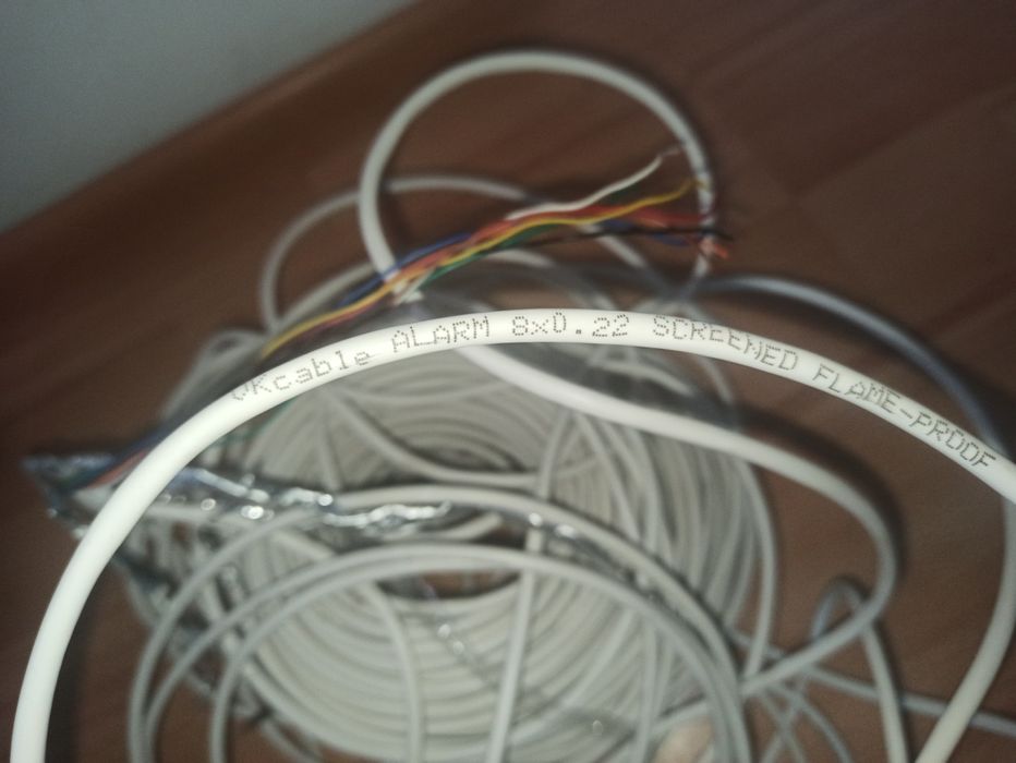 Кабель сигнальный Alarm 8х0,22 жил медный экранированный