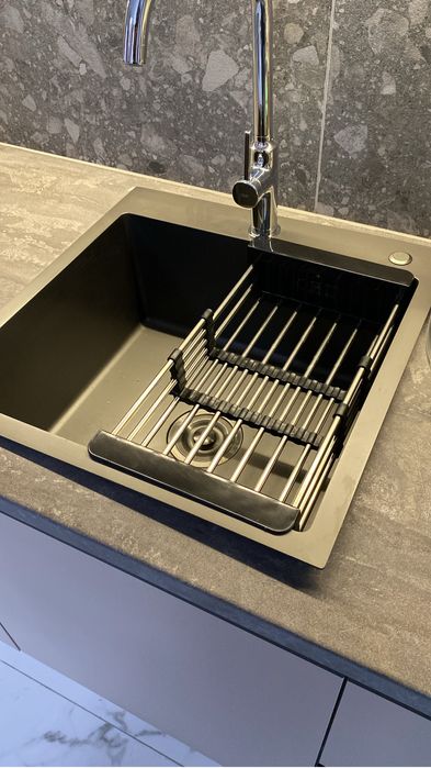 Продам мийку нержівійка з матовим покриттям графіт