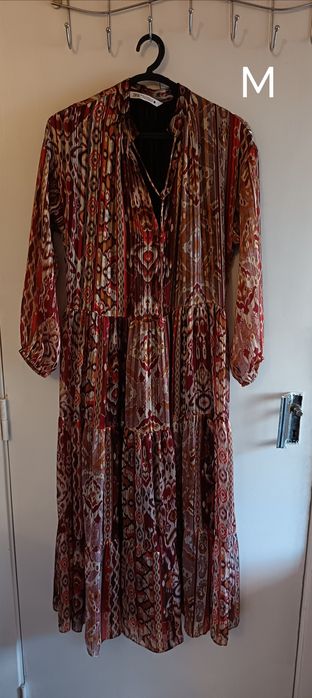 Vestido comprido Zara