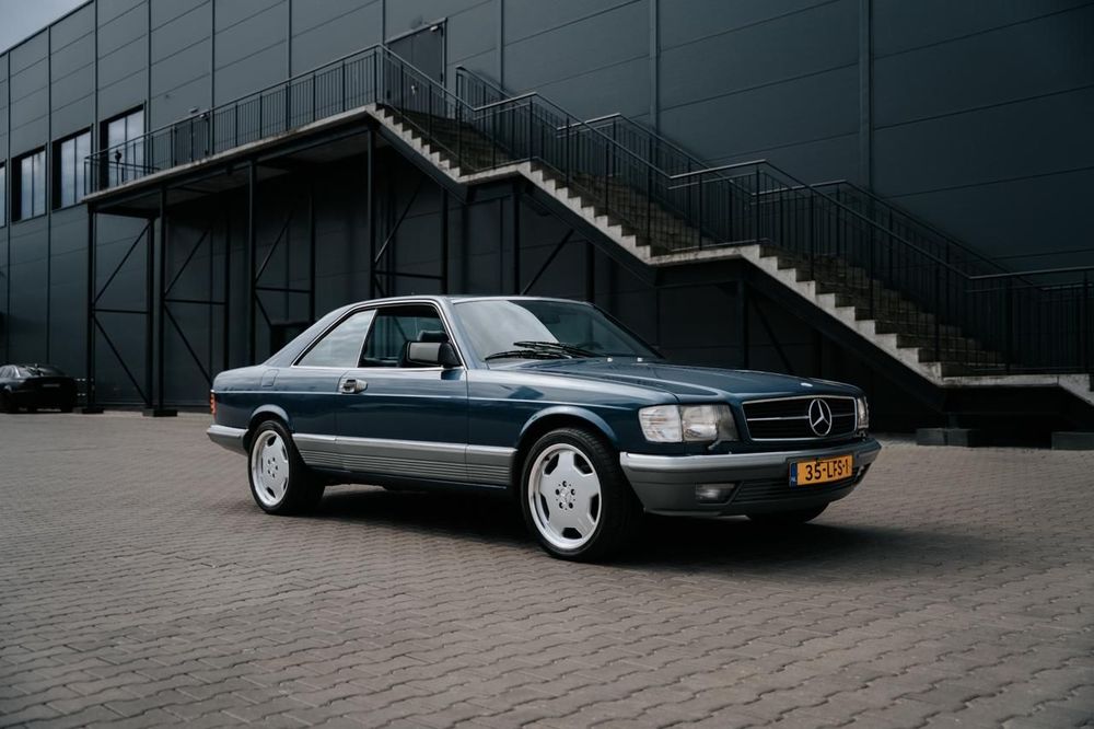 Mercedes-Benz Klasa S Mercedes-Benz 500 SEC W126 1983 - bezwypadkowy youngtimer